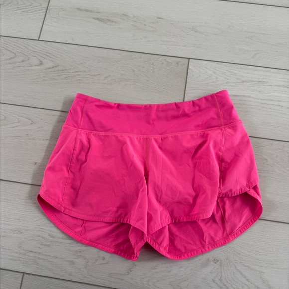 Lululemon Speed Up Short 4” Sonic Pink - Picture 3 of 6